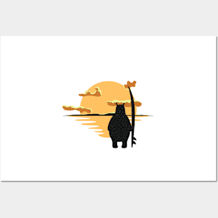 Bear Summer Posters and Art